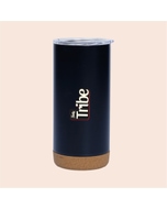 Hookie Mug- Black With Natural Brown- 450ml